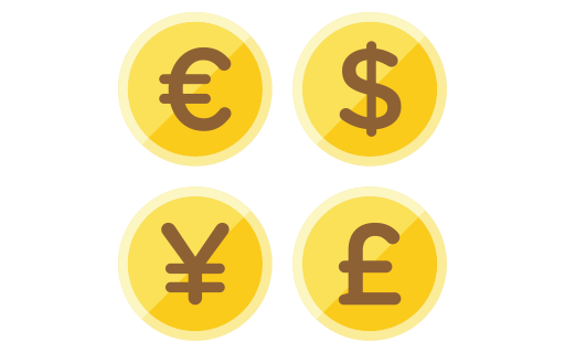 Different Currencies Icon